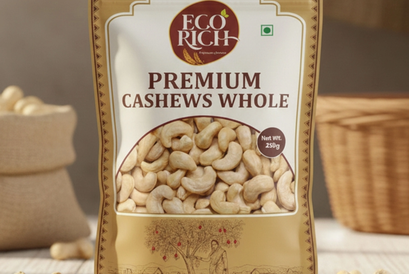 Premium Cashews Whole 250g