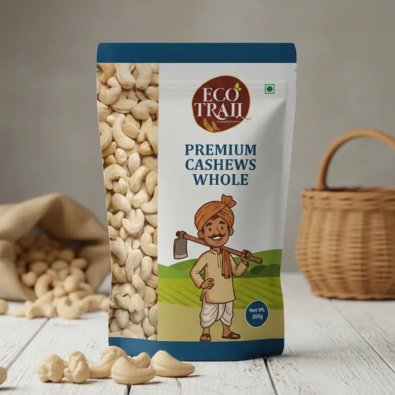 Premium Cashews Whole 250g